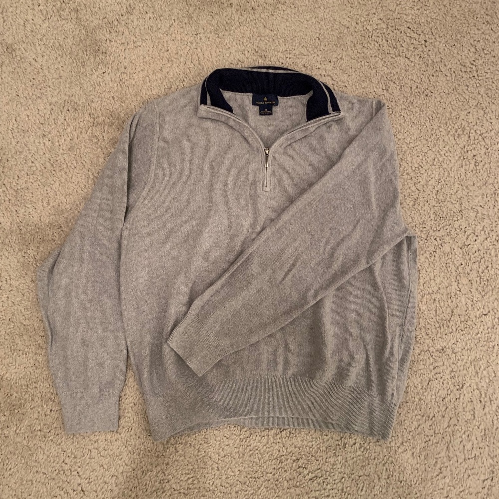 Brooks Brothers Light Gray Sweater